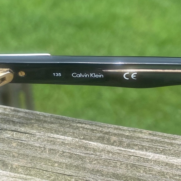 Calvin Klein Frames for sunglasses dark translucent blue 56[]16 135 - Picture 8 of 11